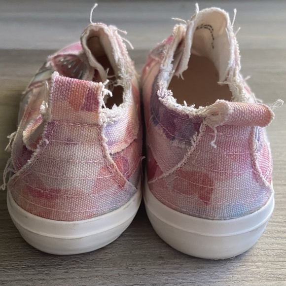 Corkys Babalu Slip on Canvas Sneaker Tie-dye Pink Women's Size 6 - Picture 4 of 8